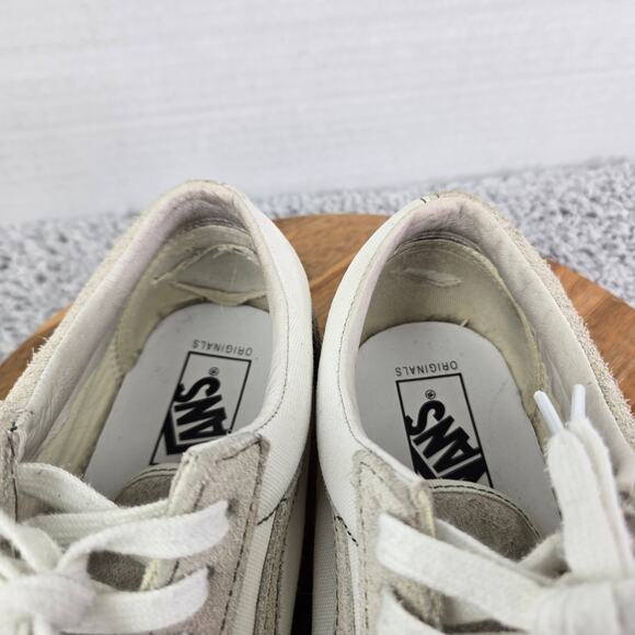 Vans x Notre OG Old Skool White Marshmallow Suede Canvas Daily Sneaker Mens 10.5 - Picture 13 of 15
